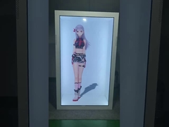 50インチ透明液晶展示台 Windows Androidシステム液晶ディスプレイボックス