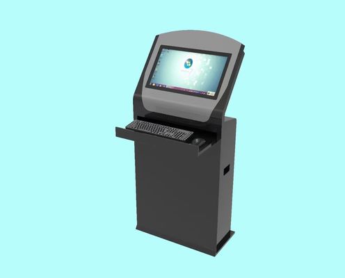 19インチ 床立タッチスクリーン インタラクティブなディスプレイ付きのチケット収集のためのセルフサービスキオスク