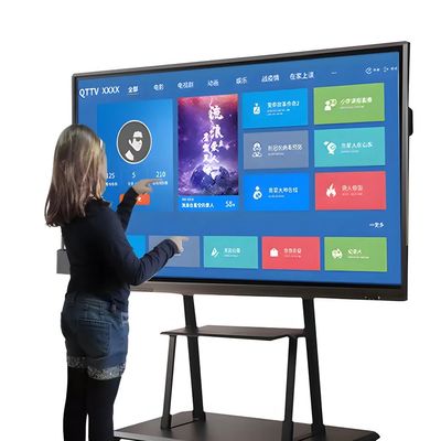 110インチデジタルインタラクティブホワイトボード 4K 超高画質ディスプレイと電磁ペン