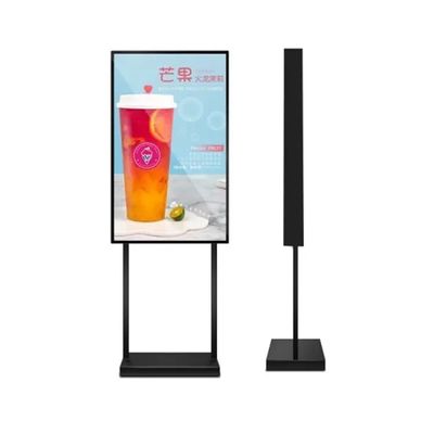 55 インチ 16:9 高明るさ ビデオ プレーヤー 広告 LCD 画面 ショップ 窓