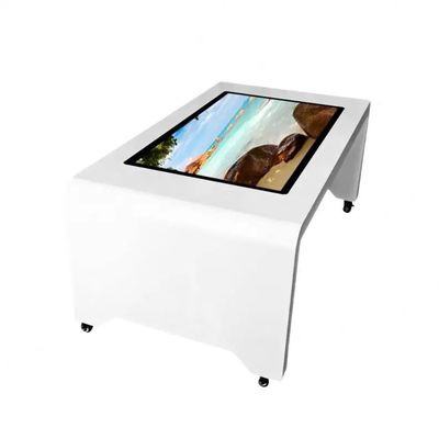 55インチ アルミ合金 インタラクティブなタッチスクリーンテーブル 110Wの消費電力とマルチタッチディスプレイ