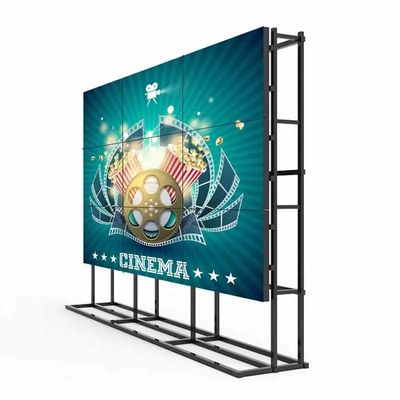 商用液晶テレビ壁 46 インチ 1.8mm 床 立面 広告 スプライス 壁