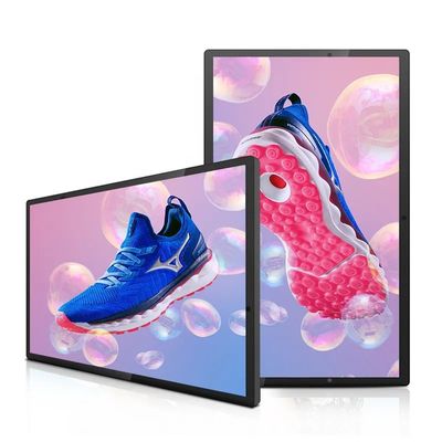 55インチデジタルサイネージ LCD広告ディスプレイ 178° ビューイングアングル 3000:1 コントラスト