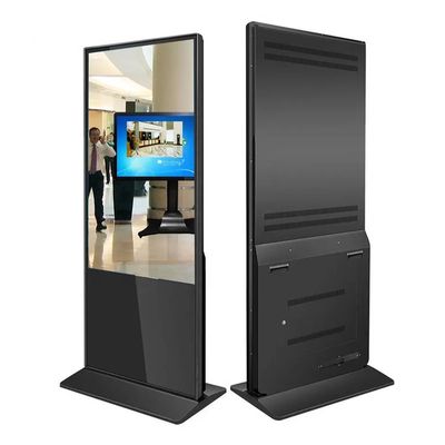 Android システム デジタル シグネージ ビデオ プレーヤー 付き の 43 インチ フリー スタンド 立 の LCD 広告 ディスプレイ