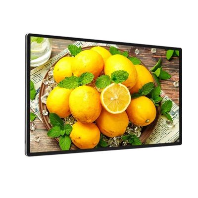 98インチ 壁掛け広告ディスプレイ アンドロイド LCD デジタルサイネージ IP55 IP65