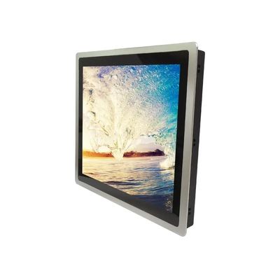 19インチ産業タッチスクリーンモニター IP65 防水と10点容量タッチディスプレイ