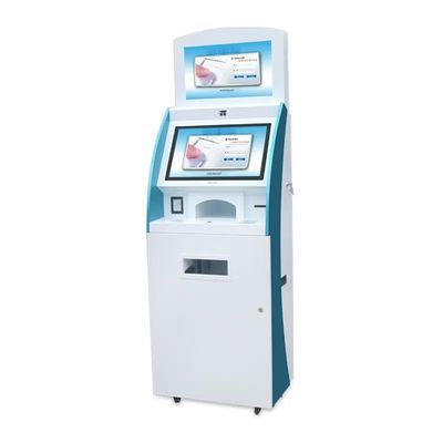 22インチ フリー スタンディング タッチスクリーン キオスク 自営業決済用の容量タッチ付き