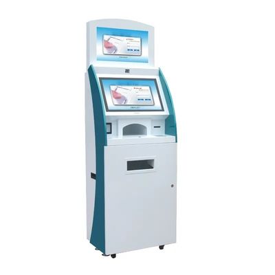 22インチ フリー スタンディング タッチスクリーン キオスク 自営業決済用の容量タッチ付き