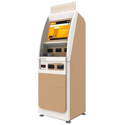 OEM 22インチ多機能タッチスクリーン 自営業キオスク IDカードリーダーと領収書プリンタ