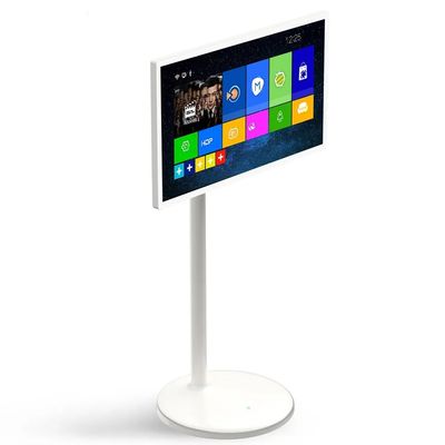 スマートポータブルタッチスクリーン デジタルキオスク 24インチフロアスタンド アンドロイドタブレット NFC