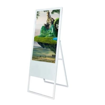 ショップ ポータブル フロア 立立体LCD 広告プレーヤー 43 インチ 展示用