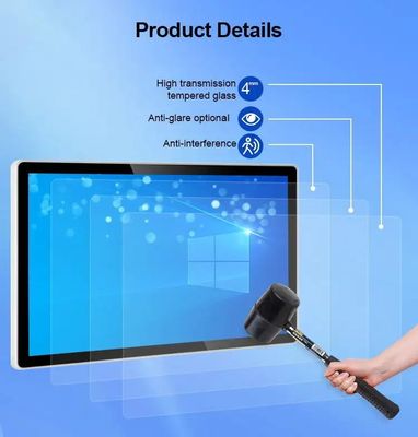 15.6インチ容量タッチスクリーンモニター 1920×1080解像度とマルチタッチ産業用ディスプレイ