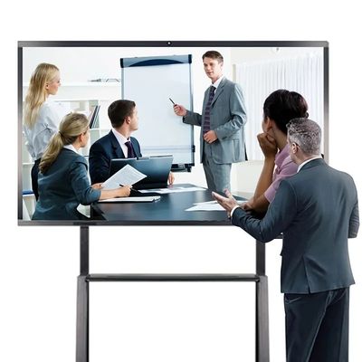 会議室向けビデオ会議機能付き 85インチ 4K 超高精細デジタルインタラクティブホワイトボード