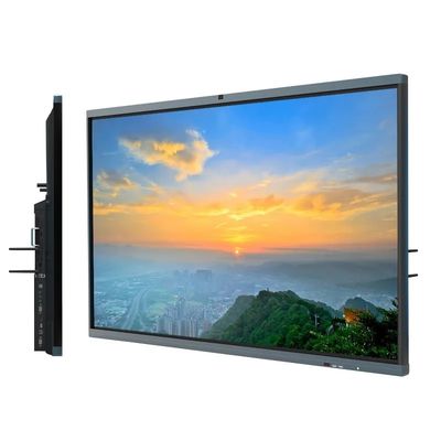 75インチ赤外線タッチスマートタッチスクリーンインタラクティブフラットパネル会議室用ROHS認証