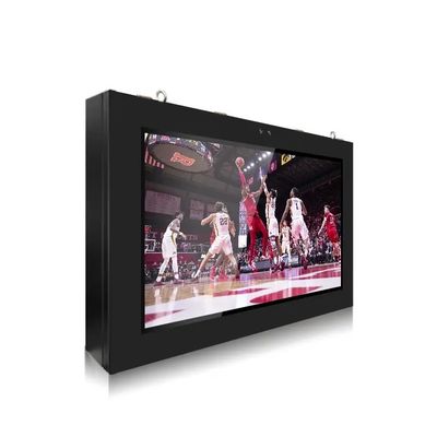 43インチ 壁掛けの屋外広告ディスプレイ 2500cd/m2 明るさと4Gネットワーク Android
