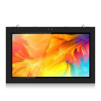 43インチ 壁掛けの屋外広告ディスプレイ 2500cd/m2 明るさと4Gネットワーク Android