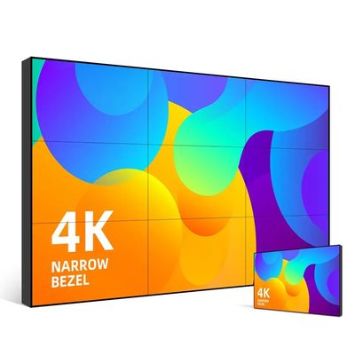 室内液晶スプライシング 壁 55 インチタッチスクリーン ビデオ 壁ベゼル 広告ディスプレイ