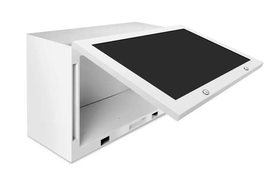 50インチ高透明度透明LCDショーケース Androidシステムタッチスクリーンディスプレイボックス付き