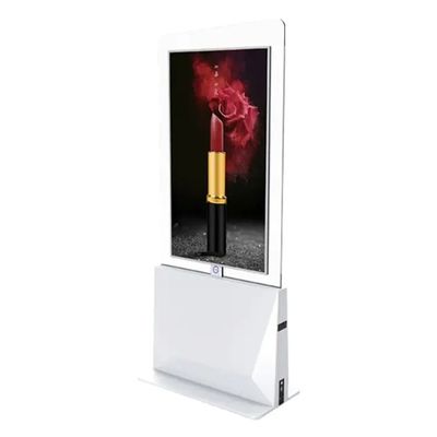 OLED 55インチ透明タッチスクリーンディスプレイ 床スタンド オールインワンモニター