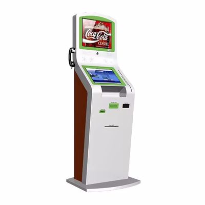 カスタマイズ可能なディスプレイ タッチスクリーン 自己サービス キオスク 現金決済とソフトウェア