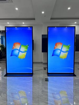 178°視野角、450cd/m²輝度、3000:1コントラスト比の75インチLCD広告ディスプレイ（商業用デジタルサイネージ向け）