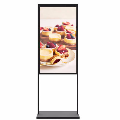 2000-3000ニット輝度 4K ウィンドウ広告ディスプレイ 178°広視野角 WiFi接続