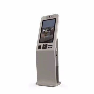 タッチスクリーンセルフチェックインキオスク 統合障害カード発行システム,現金受付機,多言語インターフェース
