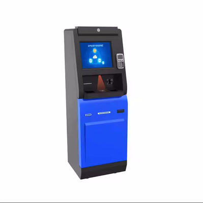 バーコードスキャナー付きのセルフチェックキオスク LEDライトと効率的なセルフサービスのための障害カード発行