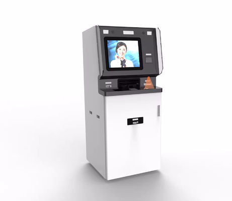 顔認識カメラ カード配送器とLEDライトのカスタマイズされた自己チェックキオスク