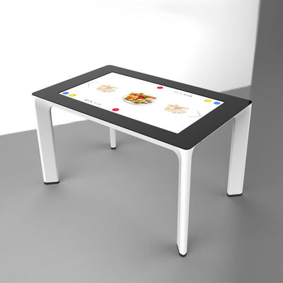 マルチタッチインタラクティブタッチスクリーンテーブル インテルコアI5CPU 1920x1080解像度 450cd/m2明るさ