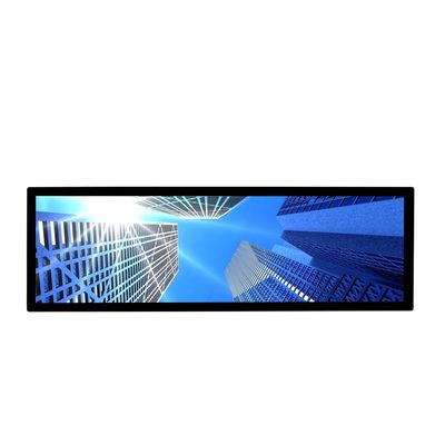 29.4inch Strip Stretch Screen Touch Screen Kiosk with Built-In Speakers and Content Management Software Customized