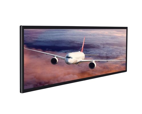 ストリップスクリーン、3840 x 1080解像度、5ms応答速度を備えた業務用タッチスクリーンモニター - 堅牢な小売およびPOSソリューション向け