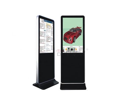 21.5インチフロアスタンディングセルフオーダーキオスク（10点静電容量式タッチスクリーン、オプションのサーマルプリンター付き）