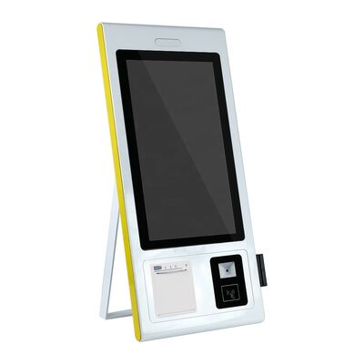 21.5インチ FHD セルフオーダーキオスク（10点静電容量式タッチスクリーン、オプションの感熱プリンター付き）