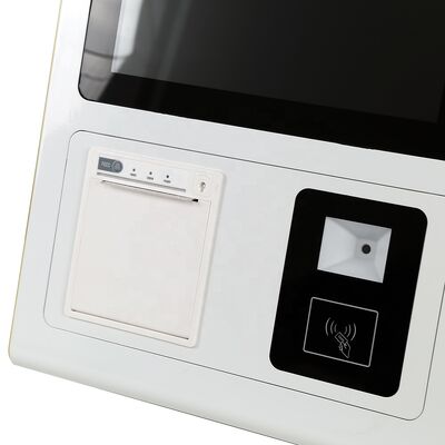 21.5インチ FHD セルフオーダーキオスク（10点静電容量式タッチスクリーン、オプションの感熱プリンター付き）