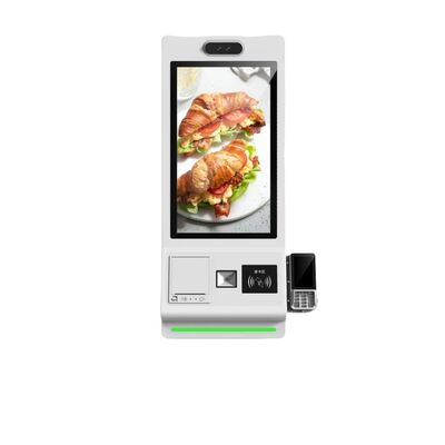 21.5/23.8/32 インチ フロアスタンド セルフオーダーキオスク SDK Android/Windows OS タッチスクリーン スーパーマーケットの決済キオスク