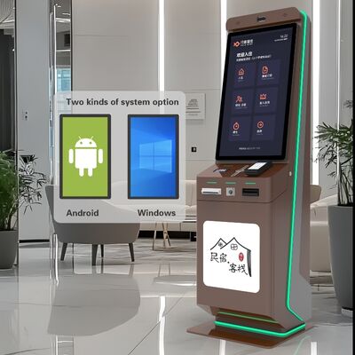 Customizable Floor Standing Self-Service Kiosk with 1920X1080 Resolution and Interactive Touch Screen