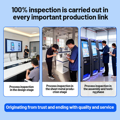 Self Checkin Kiosk with 1920X1080 Resolution Capacitive Touch 10 Point Screen and Intel Core I5 Processor