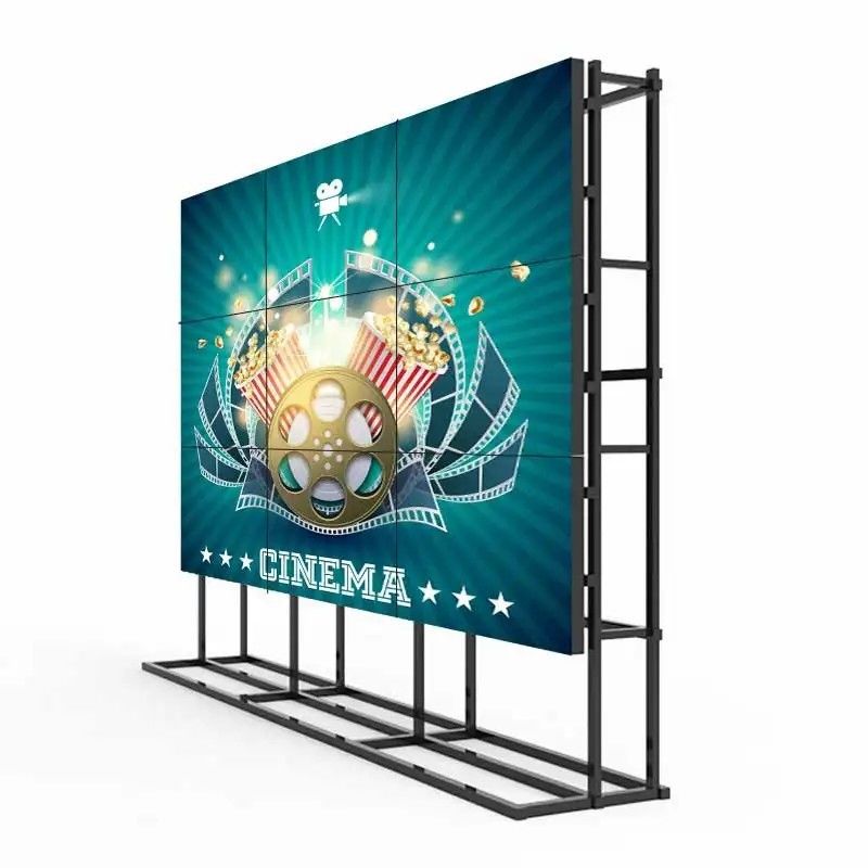 商用液晶テレビ壁 46 インチ 1.8mm 床 立面 広告 スプライス 壁