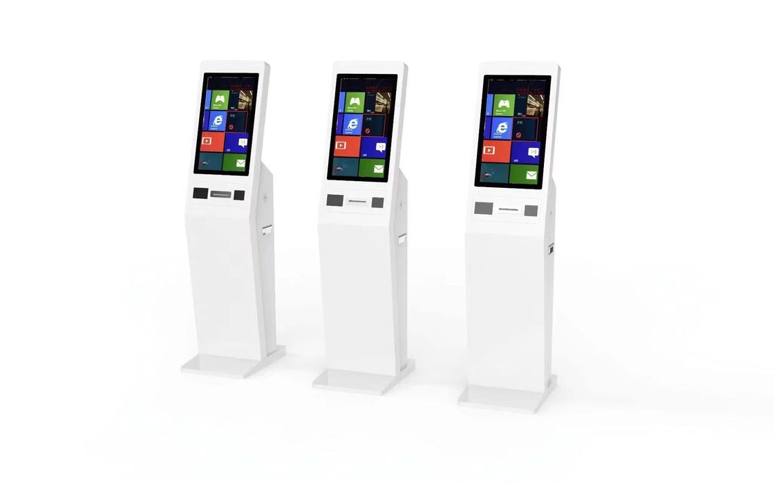 複数決済オプション、バーコードスキャナー、LEDライト、タッチスクリーンキオスクを備えたセルフサービスPOSシステム