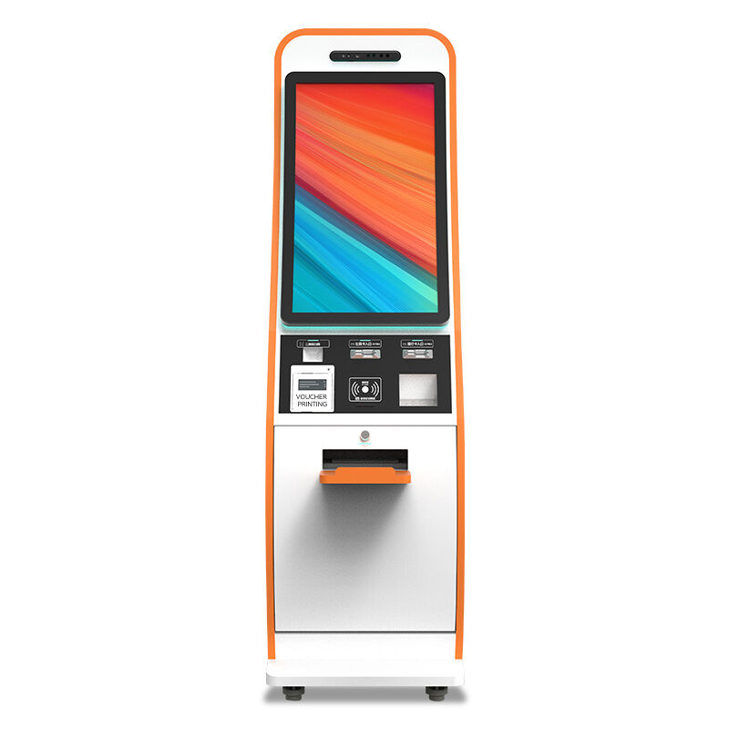21.5/32 Inch Touch Monitor Self Checkin Kiosk with Android/Windows OS and WiFi/Ethernet/Bluetooth/3G/4G Connectivity
